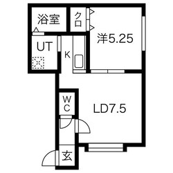 メゾンパークス南28の物件間取画像